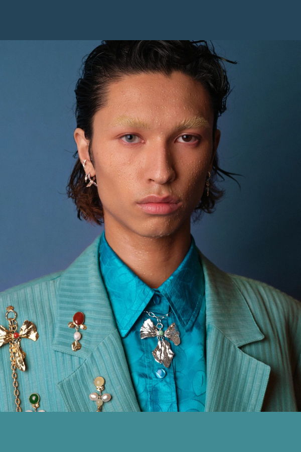 Ora-C Bloom Mini Hoop Earrings