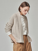 Maison De Ines Raccoon Blend Cardigan - Light Mix Beige - Thumbnail 1