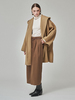 MAISON DE INES Handmade Hooded Cape Coat - Golden Camel - Thumbnail 6
