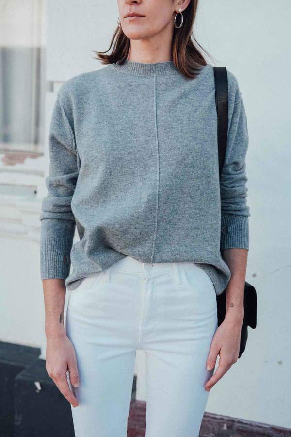 Bassike Cashmere Weekend Knit Sweater 