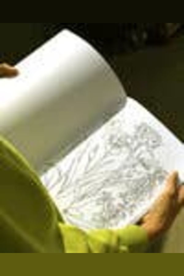 "A Garden for All Seasons Coloring Book" by Maria Schoettler Book