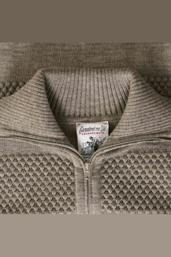 SNS Herning Fisherman Short Zip Sweater