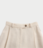 INTO THE EAST Textured Wool Fringed Straight-leg Pants - Thumbnail 7
