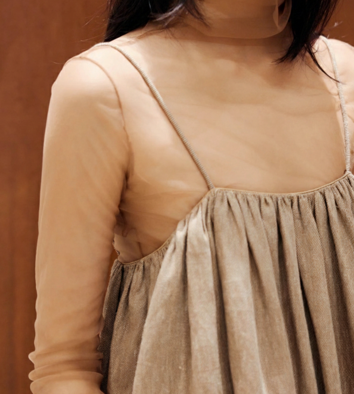 INTO THE EAST Tulle Top - Image 6 of 10