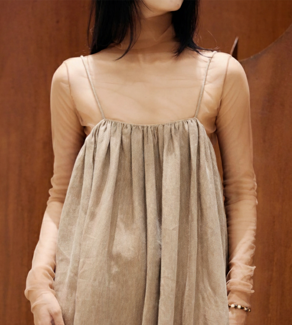 INTO THE EAST Tulle Top - Image 8 of 10