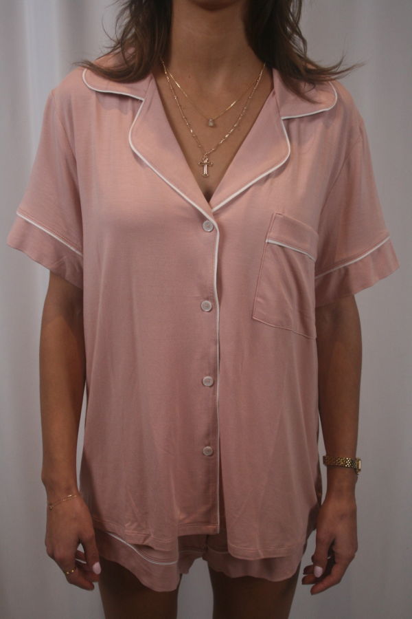 Eberjey Gisele Shortie PJ Set