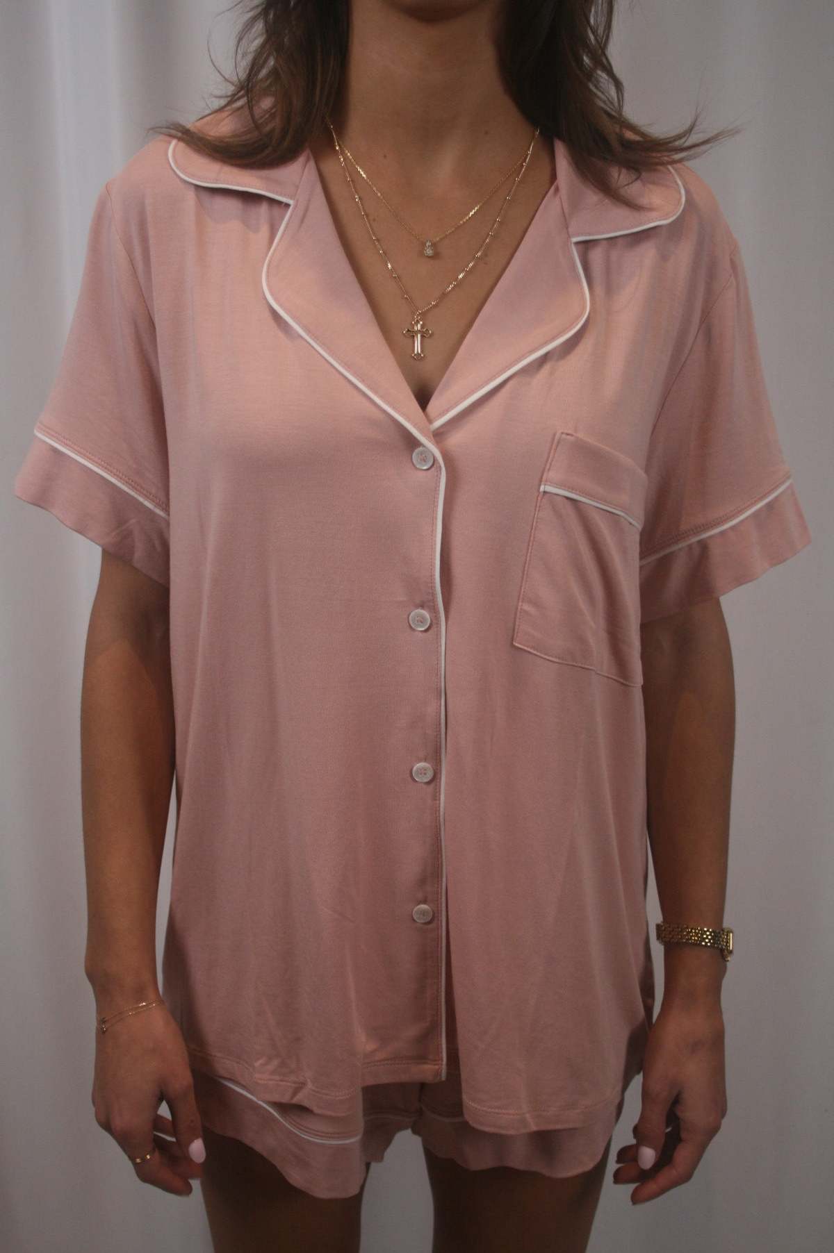 Eberjey Gisele Shortie PJ Set - Image 2 of 4