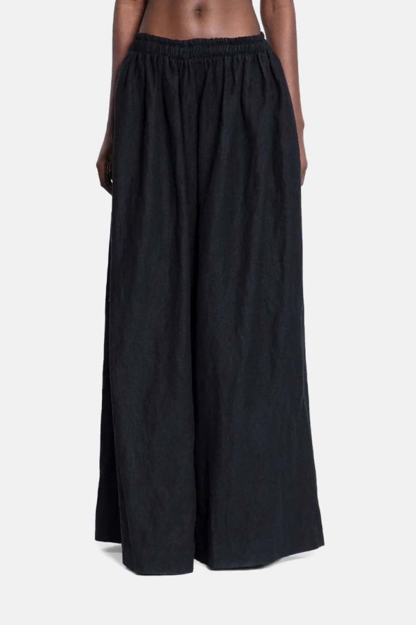 Uma Wang Black Put Pants - Black