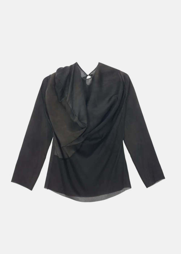 Uma Wang Trek Top - Dark Grey