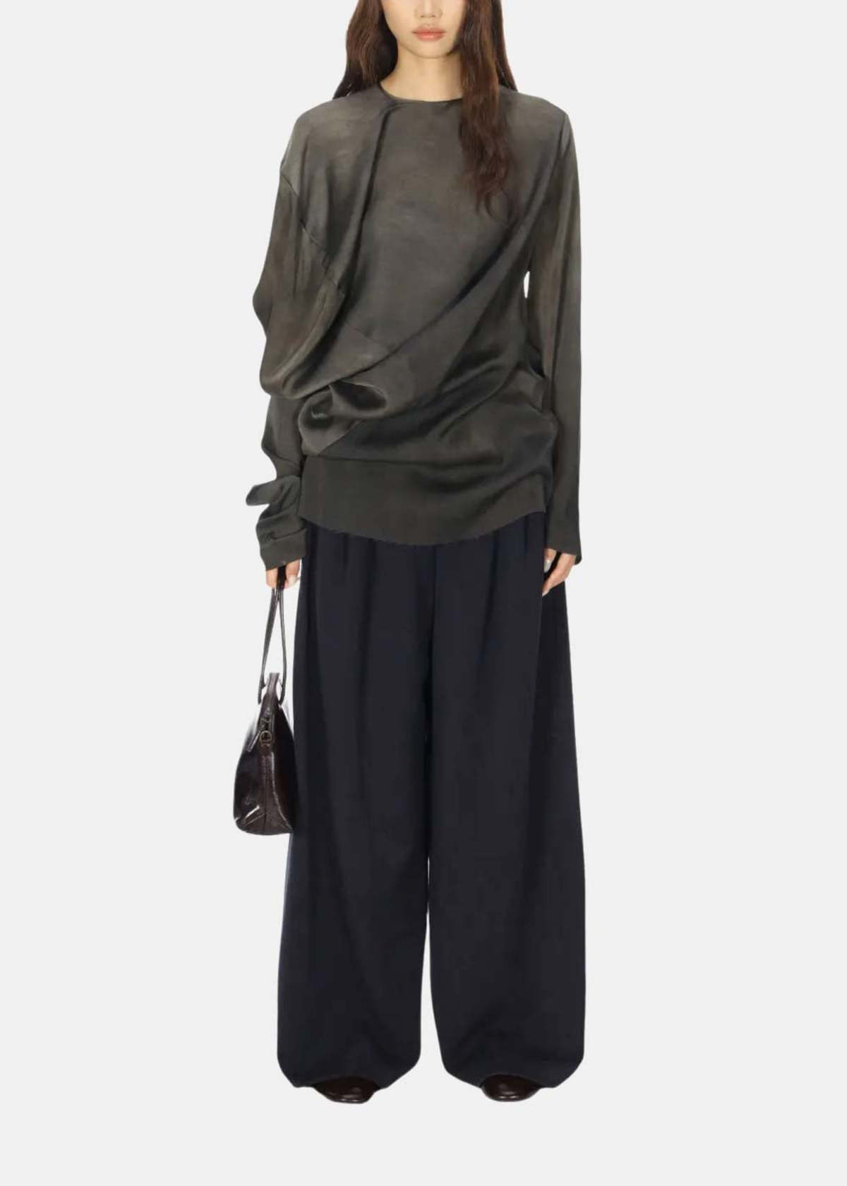 Uma Wang Trek Top - Dark Grey - Image 2 of 5