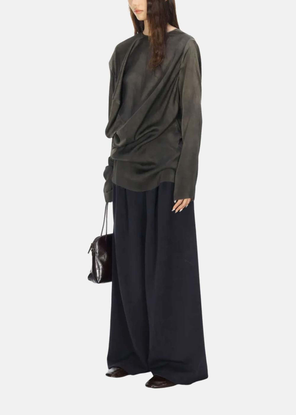 Uma Wang Trek Top - Dark Grey - Image 3 of 5