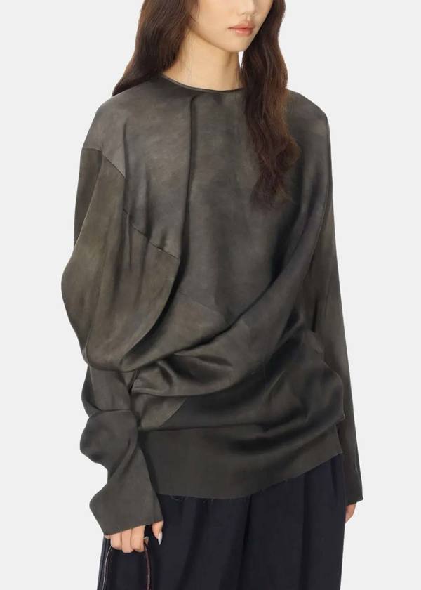 Uma Wang Trek Top - Dark Grey