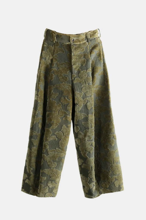 Uma Wang Paw Pants - Grey/Brown