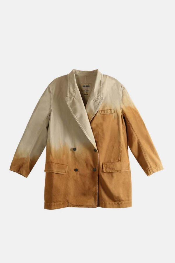 Uma Wang Kort Jacket - Tan/Mustard