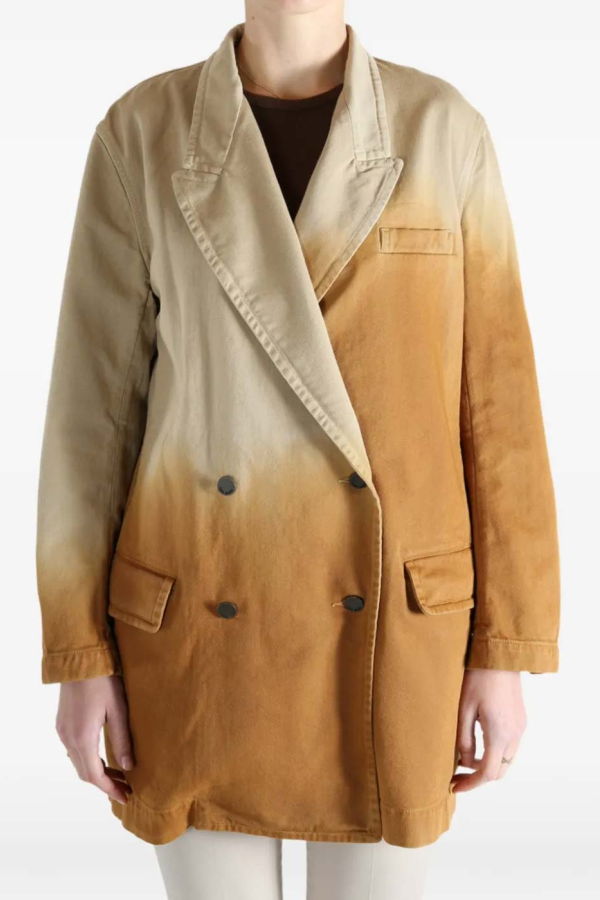 Uma Wang Kort Jacket - Tan/Mustard