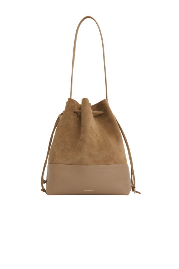 Mansur Gavriel Drawstring Cabas Bag - Anise