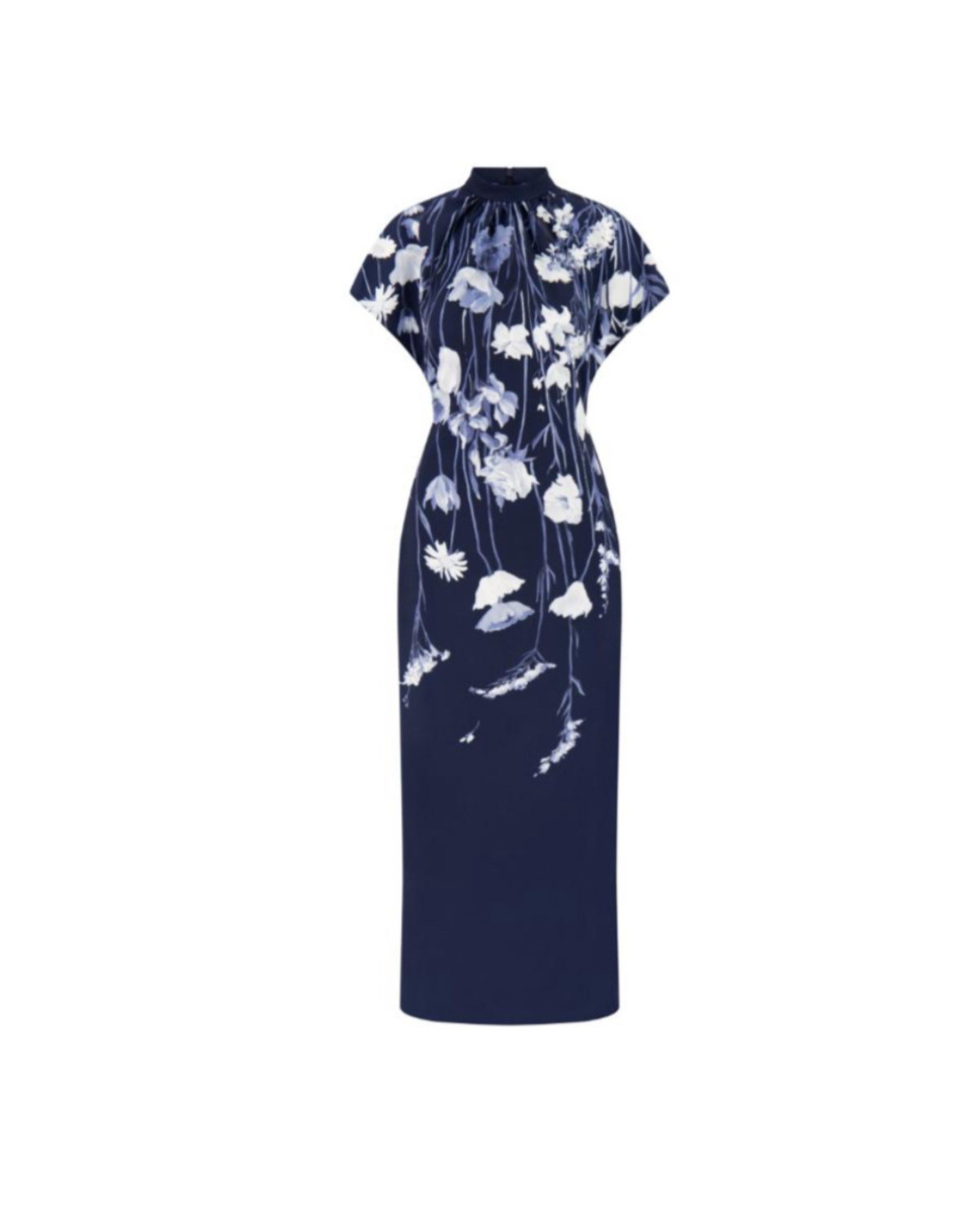 Lela Rose Stella Dress - Navy Multi - Image 1 of 1