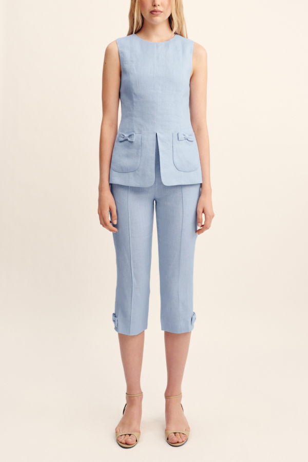 Posse Harper Capri Pant - Blue
