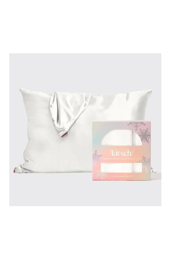KITSCH Holiday Standard Pillowcase 2 Pc - Ivory