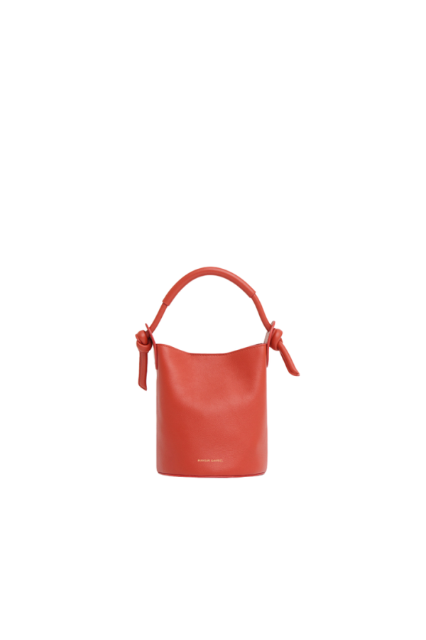 Mansur Gavriel Mini Mini Fortuna Bucket Bag - Pomodoro