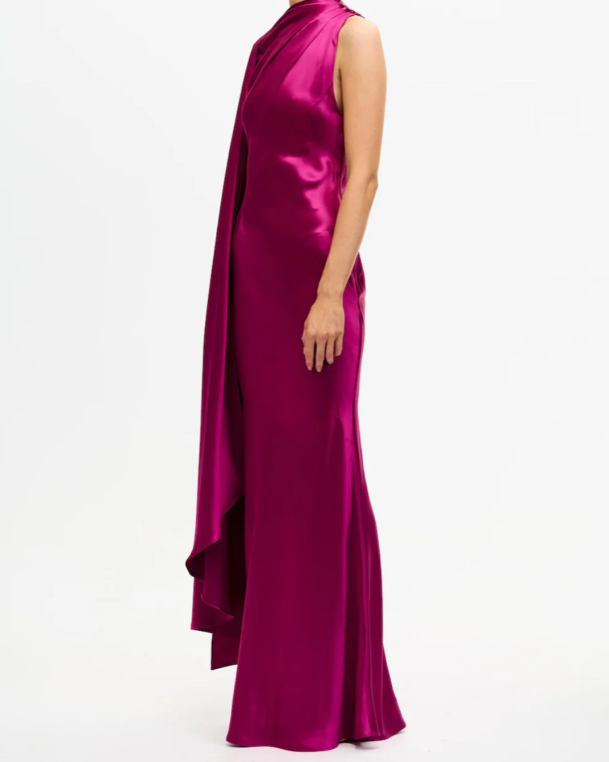 acler Ropley Maxi Dress - Iris - Image 3 of 4