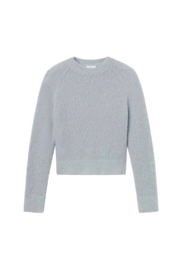 A.L.C. Frankie Brushed Alpaca Sweater - Slate Blue