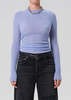 Citizens of Humanity Alessia Crewneck Sweater - Heathered Robin - Thumbnail 1