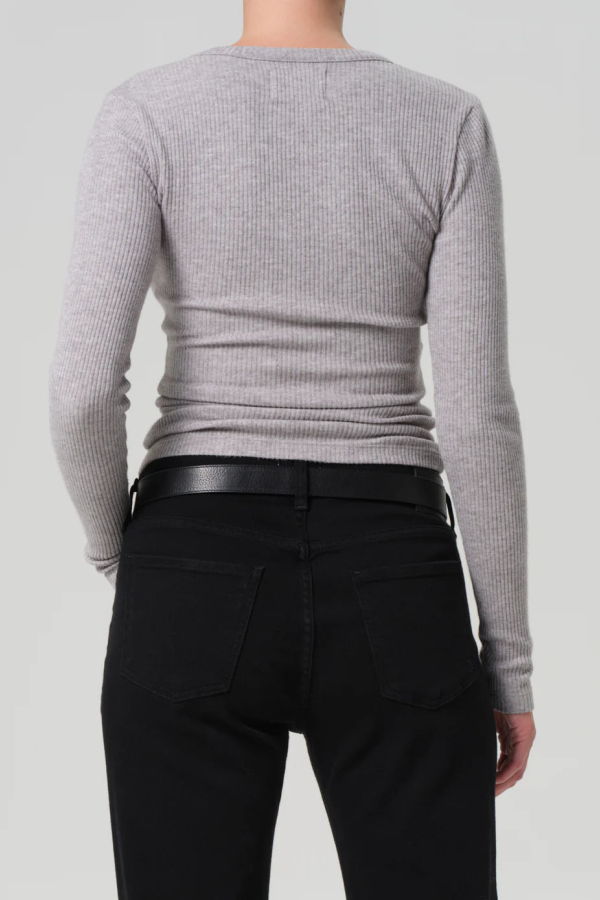 Citizens of Humanity Bina Crewneck - Heather Grey