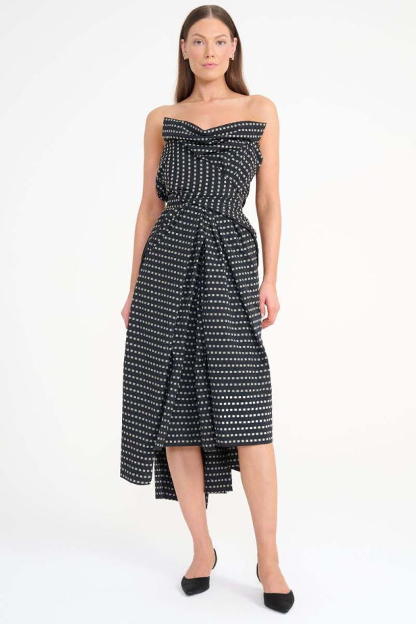 Staud Alessia Dress - Black