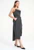 Staud Alessia Dress - Black - Thumbnail 2