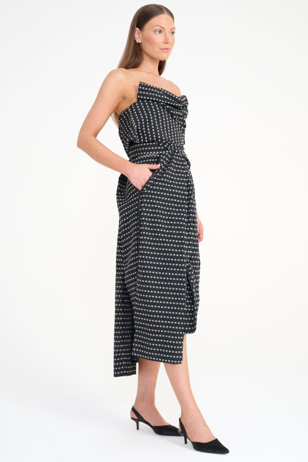 Staud Alessia Dress - Black