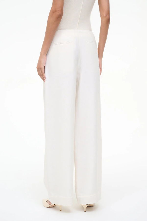Staud Pierre Pant - Ivory