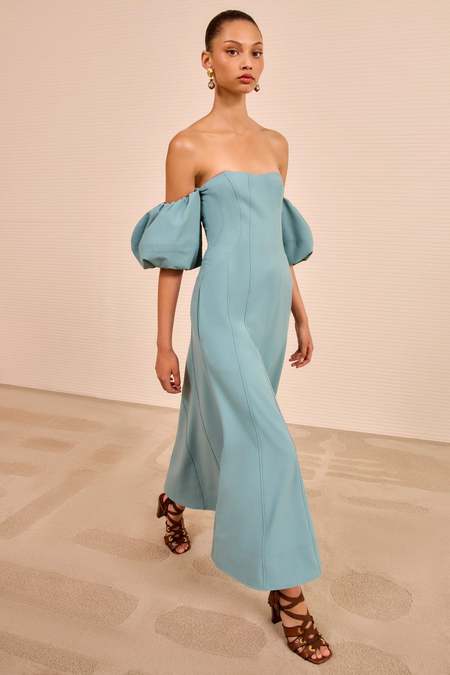 ulla johnson off shoulder dress Ulla Johnson Nina Off the Shoulder Dress
