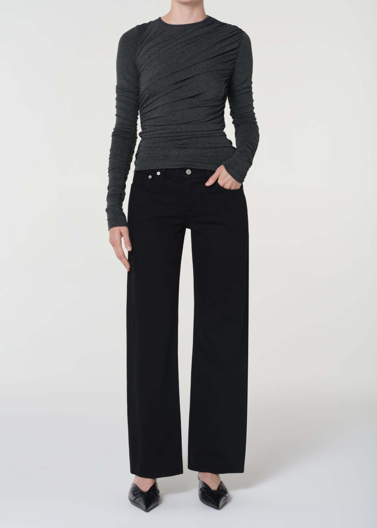 AGOLDE Low Rise Loose Jeans - Cover - Image 4 of 7