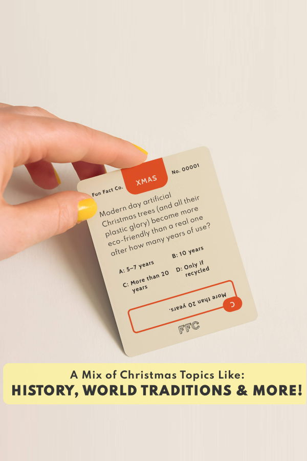 Fun Fact Co. Christmas Trivia Card Game