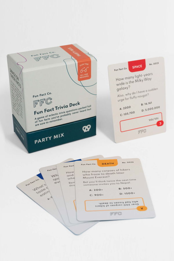 Fun Fact Co. The Party Mix I Trivia Card Game