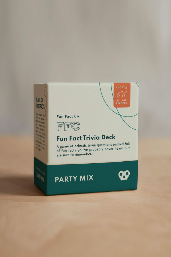 Fun Fact Co. The Party Mix I Trivia Card Game