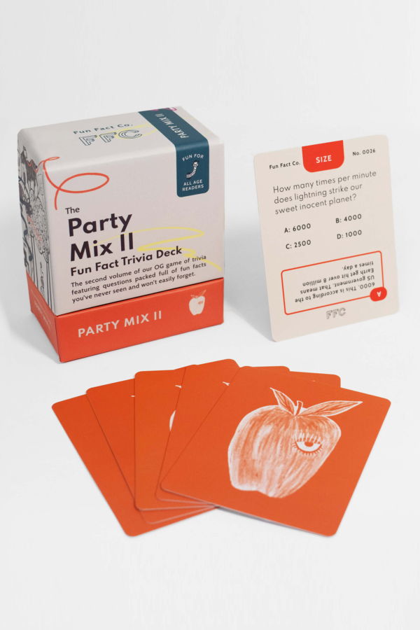Fun Fact Co. The Party Mix II Trivia Card Game