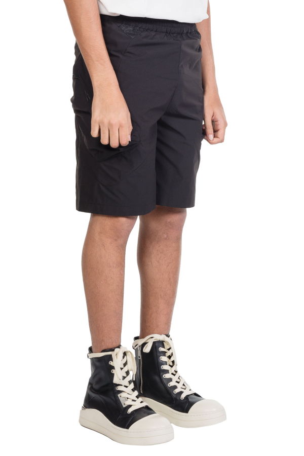 Attempt  Irregular Pocket Shorts - Black