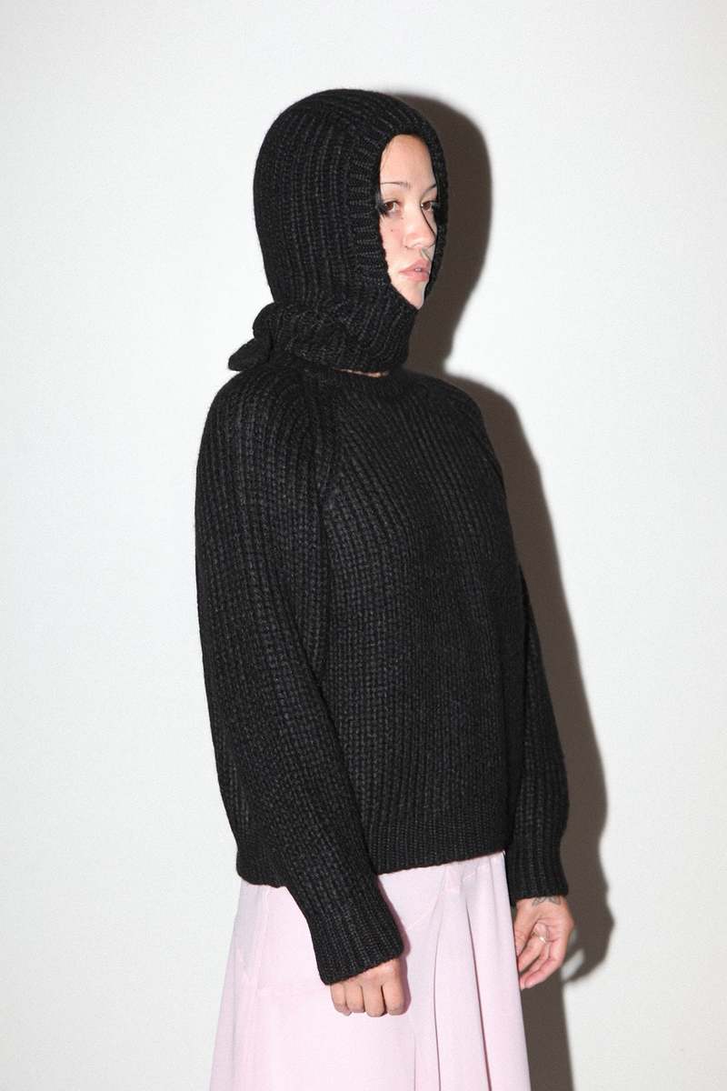 KkCo Polar Bonnet Scarf - Onyx