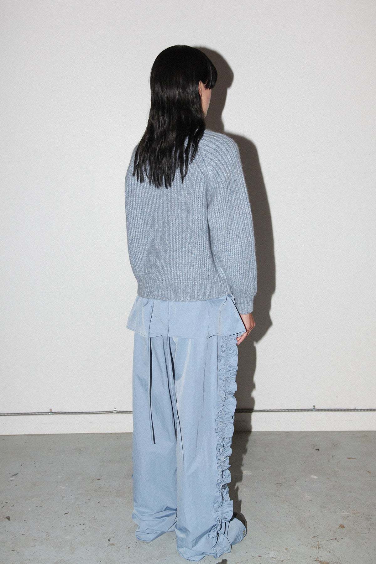 KkCo Polar Crewneck Sweater - Marled Sky - Image 5 of 6