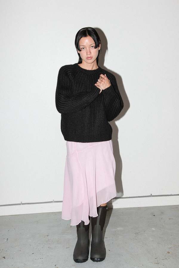 KkCo Polar Crewneck Sweater - Onyx