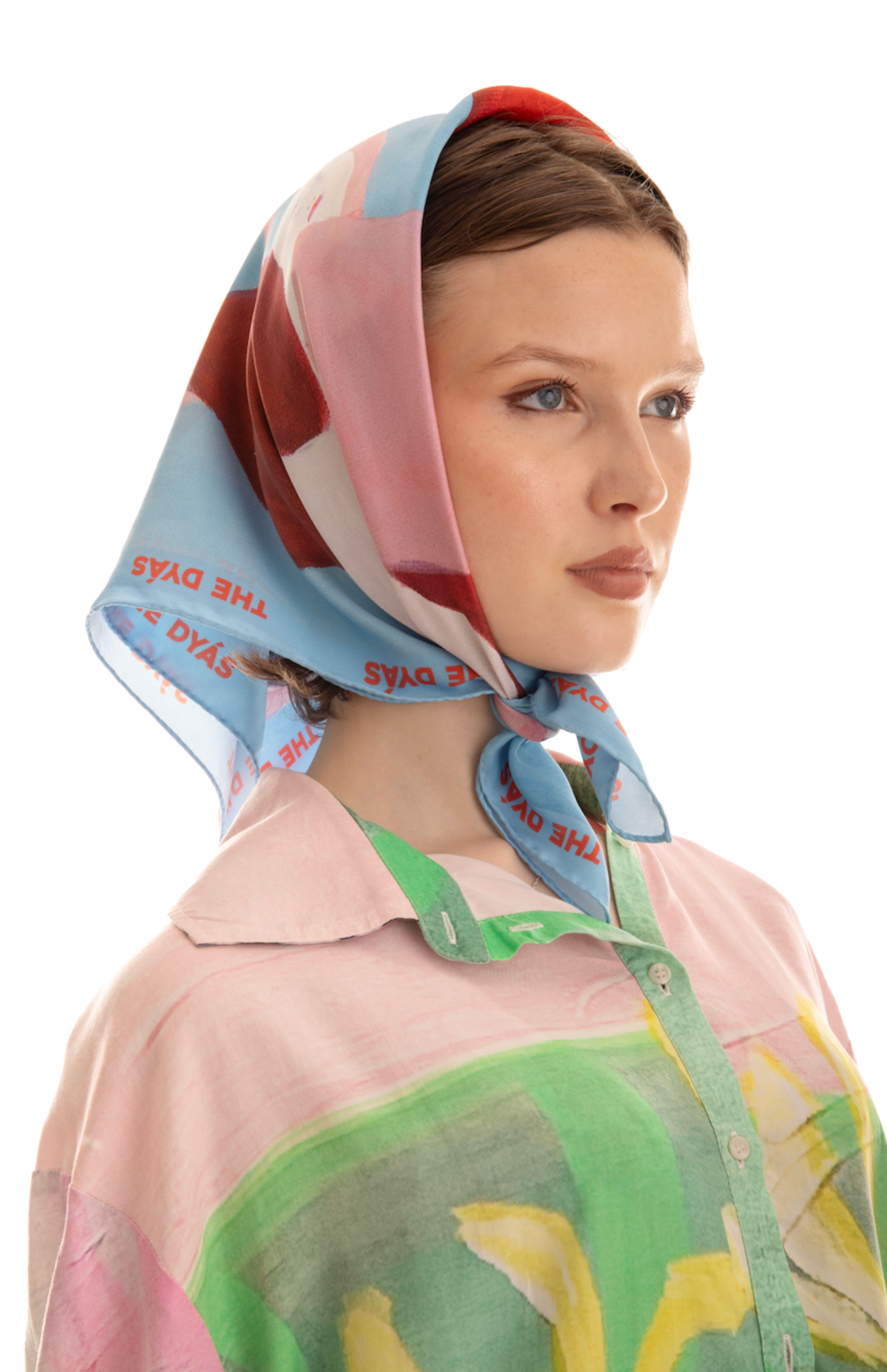 Thedyás Queen of Hearts Scarf - Image 4 of 7