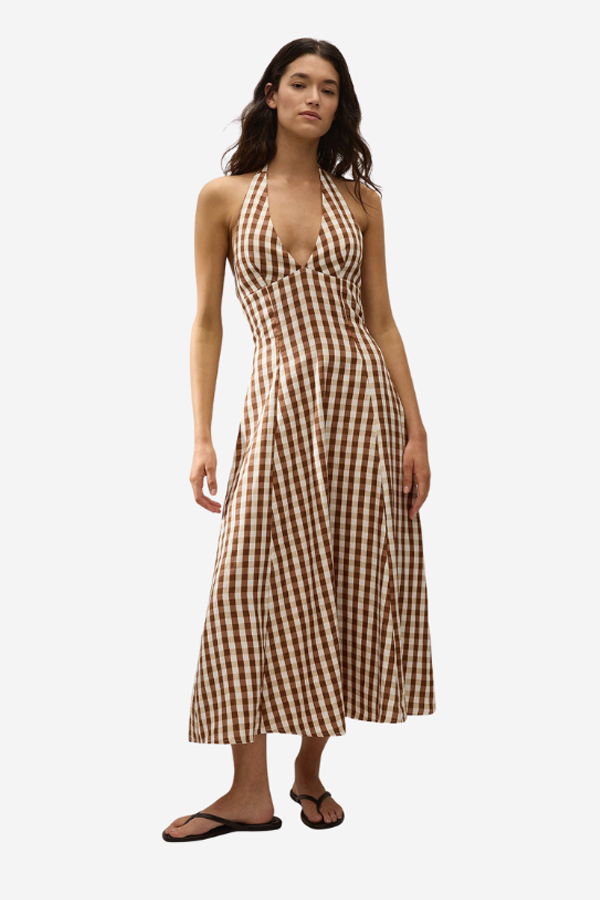 Faithfull The Brand Marais Midi Dress