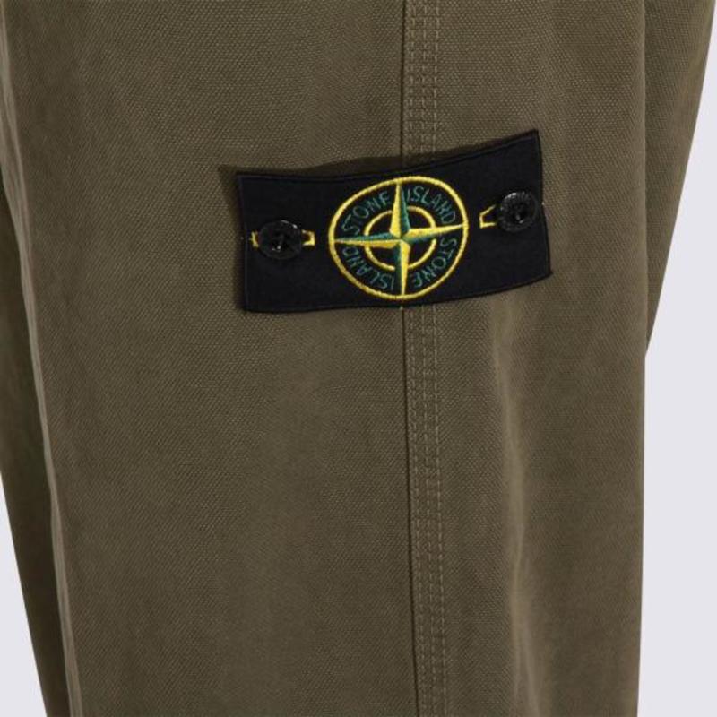 Stone Island Training Pants - Military Green