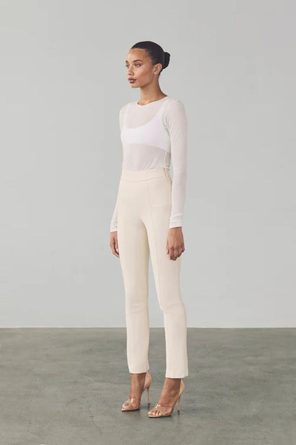 Artemis Diciero Dasha Long Sleeve Top - White