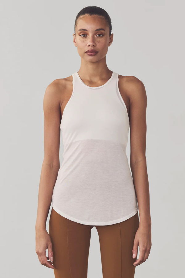 Artemis Diciero Poise Tank - White