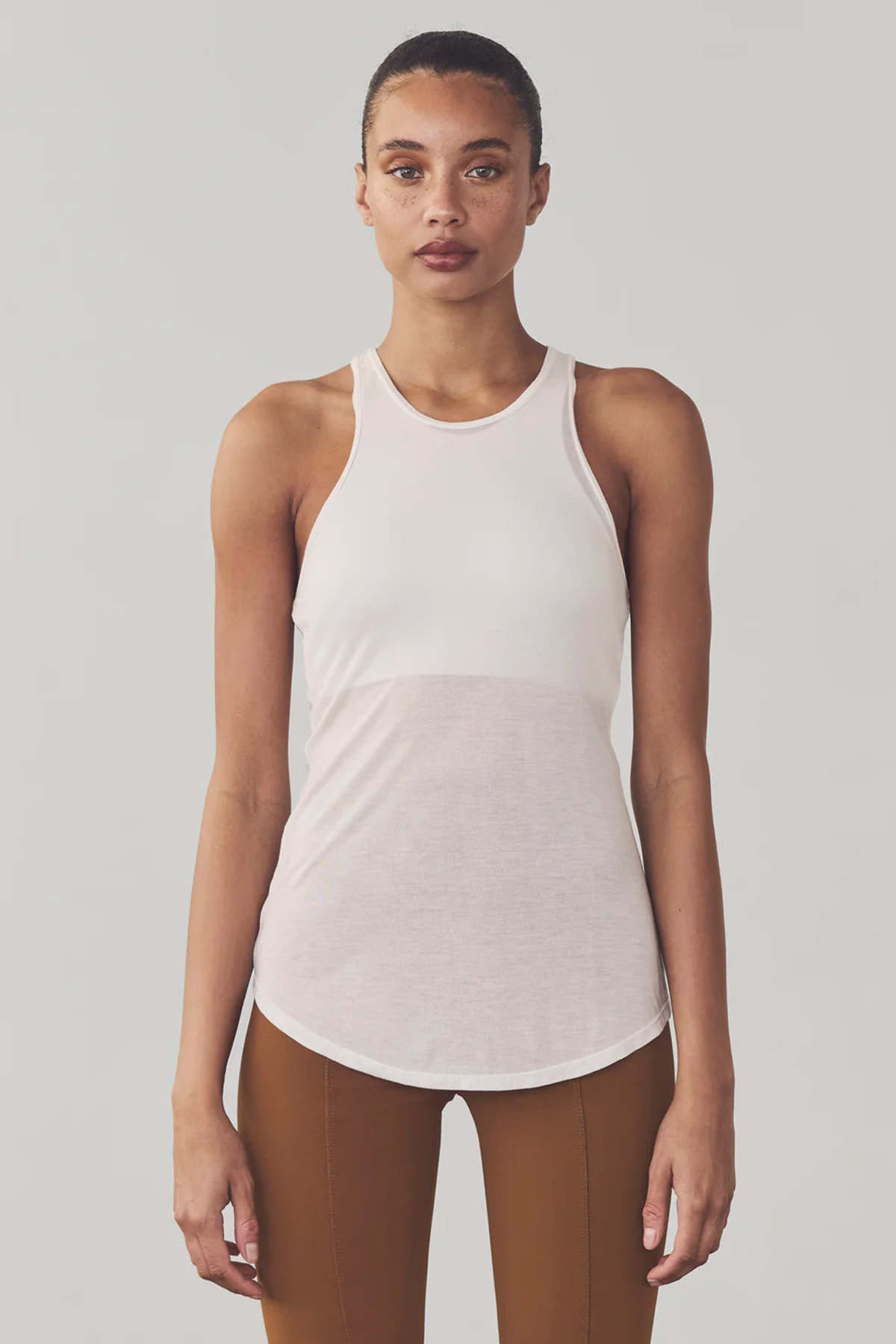 Artemis Diciero Poise Tank - White - Image 1 of 3