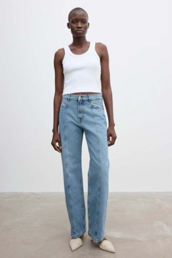 House of Dagmar Loose Fit Denim Jeans