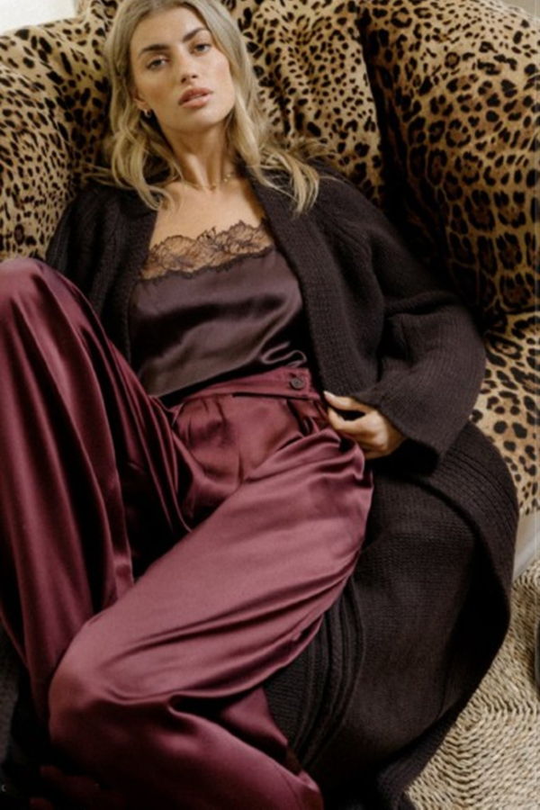 SABLYN Haya Lace Trim Square Neck Cami